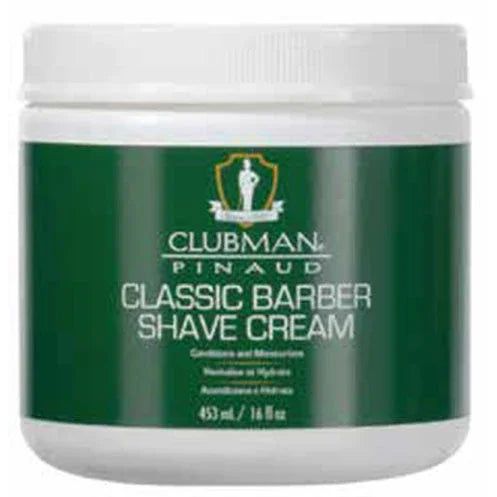 Clubman Classic Barber Shave Cream 16oz