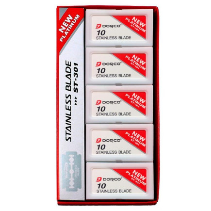 #D212 DORCO RAZOR BLADES W/ Dispenser 100PK