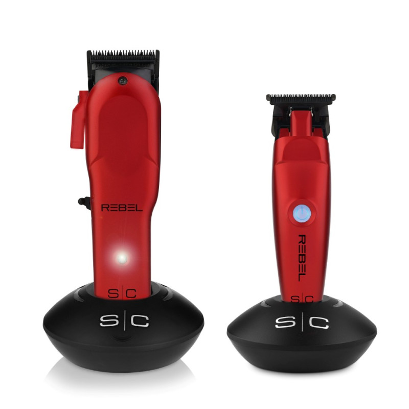 Stylecraft Rebel Clipper & Trimmer Combo - Red