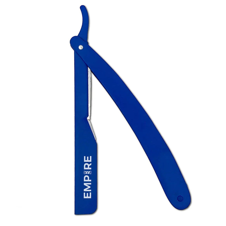 #EMP120 Empire Blue Steel Razor (Push Out)