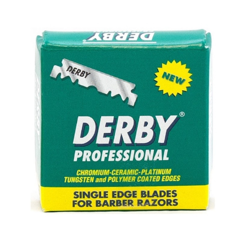 DERBY PROFESSIONAL SINGLE EDGE RAZOR BLADES