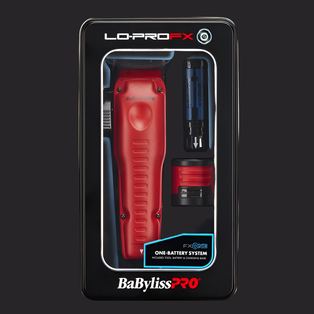 BABYLISSPRO FXONE LO-PROFX LIMITED EDITION MATTE RED TRIMMER FX729MR FX829MR COMBO