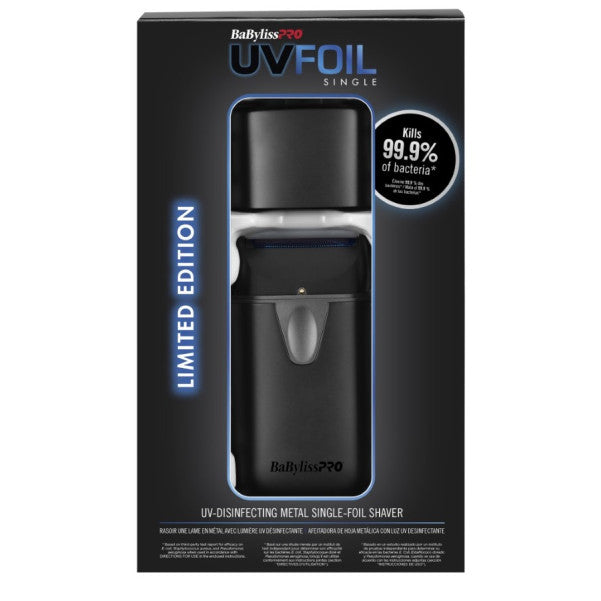 BaBylissPRO UV Single-Foil Shaver FXLFS1MB with Carrying Case — additional product view 5