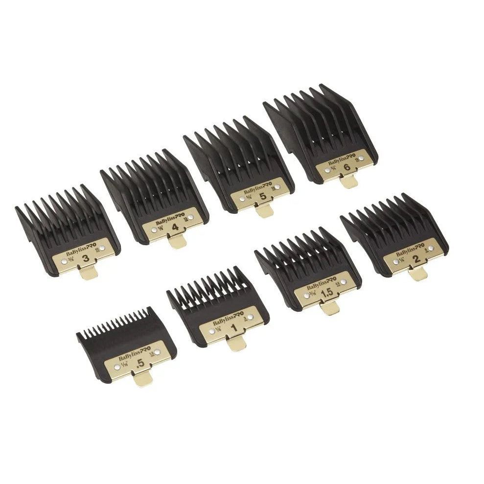 BabylissPro 8pc Premium Comb Set #FXPCG