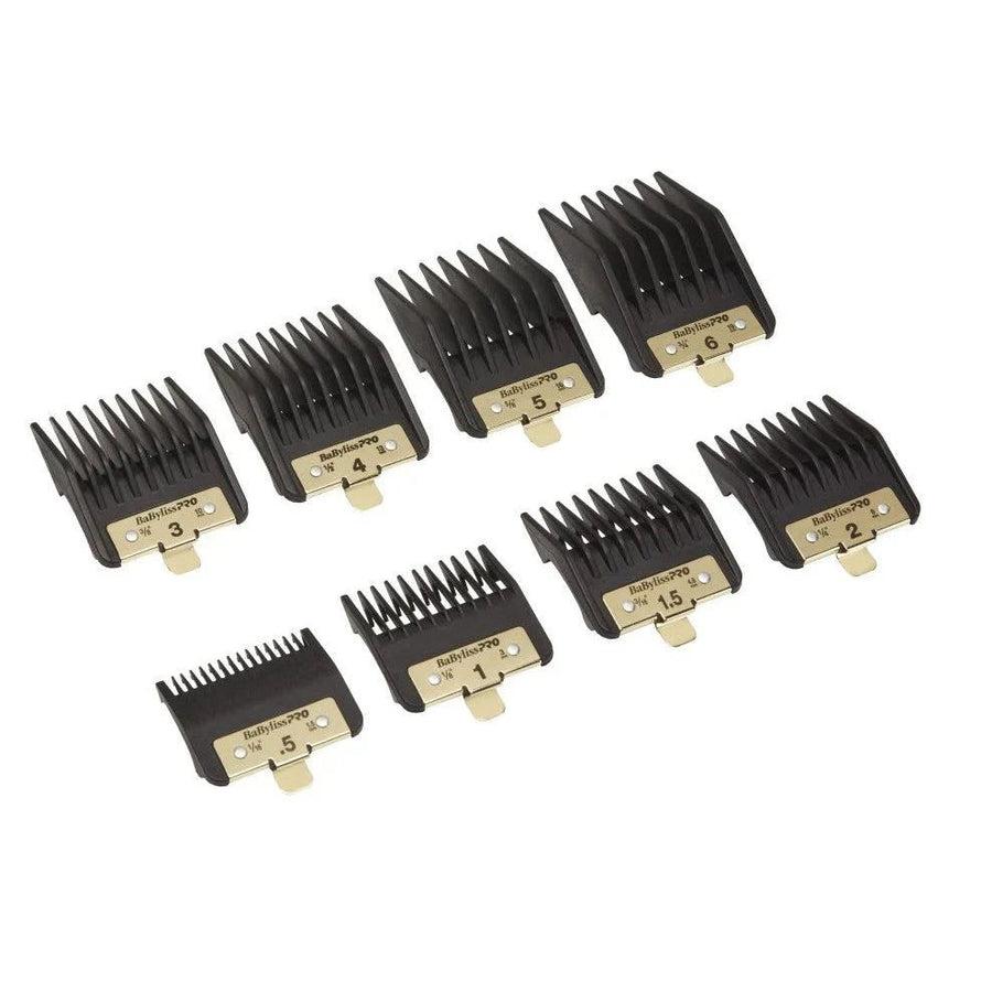 BabylissPro 8pc Premium Comb Set #FXPCG