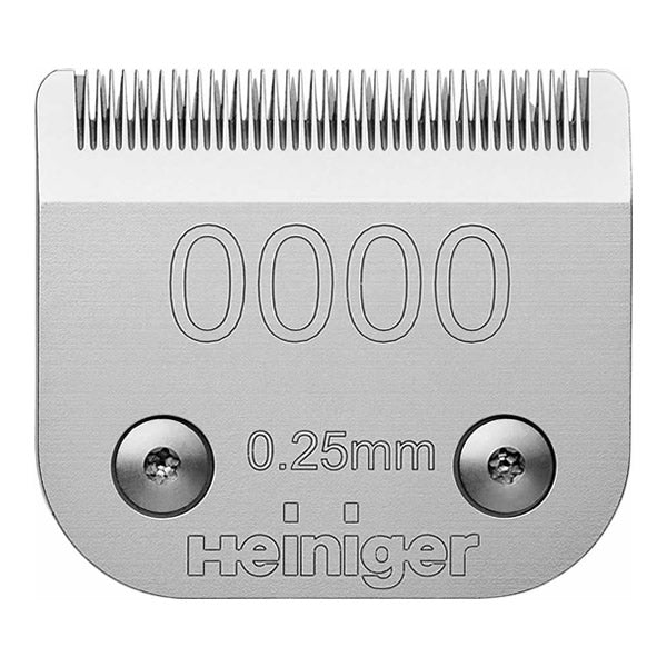Heiniger Size 0000 detachable clipper blade, 0.25 mm, model 710-811A