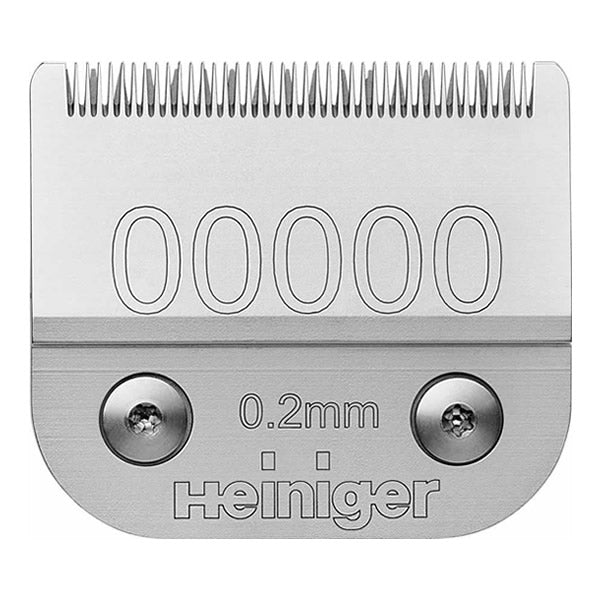 Heiniger Size 00000 detachable clipper blade, 0.2 mm, model 710-801A