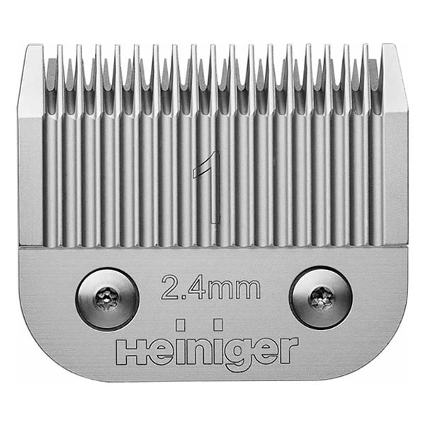 Heiniger Size 1 detachable clipper blade, 2.4 mm, model 710-831A