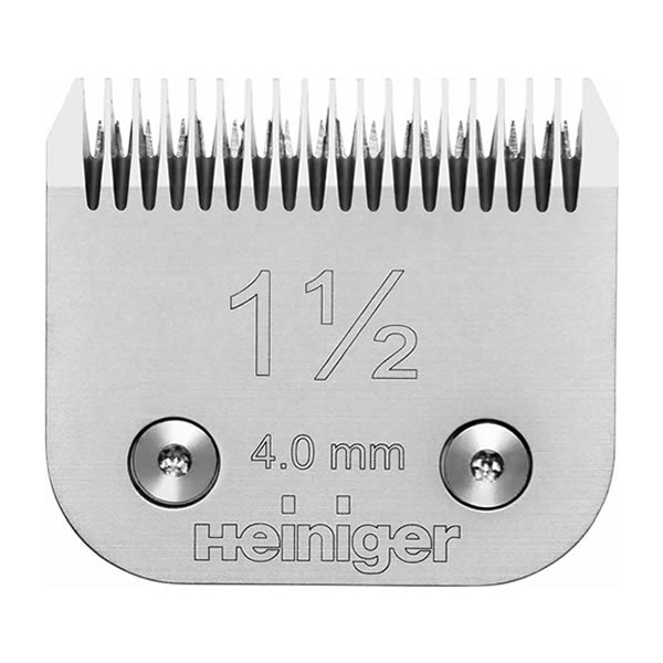 Heiniger Size 1.5 detachable clipper blade, 4 mm