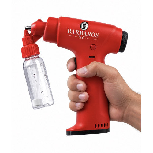 Barbaros Flow 360 orange cordless barber airbrush