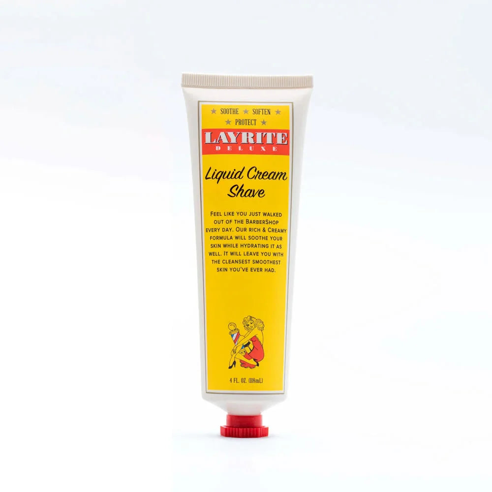 Layrite Deluxe Liquid Cream Shave 4oz