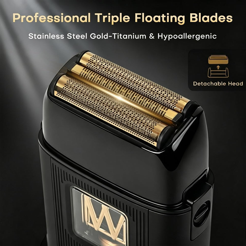 WMARK NG-XS1 Vector Motor Foil Shaver - Black — additional product view 4