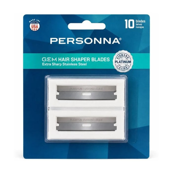 Personna GEM Hair Shaper Blades 10-Pack #60-0227 - product view