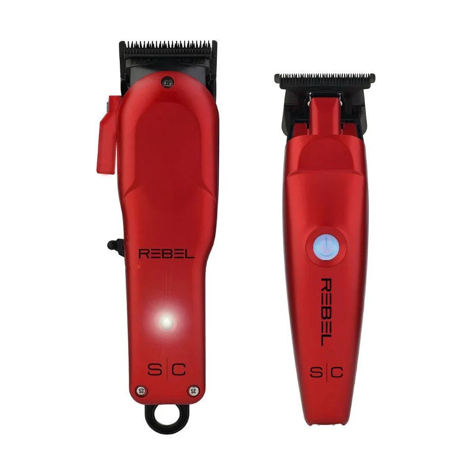 Stylecraft Rebel Clipper & Trimmer Combo - Red #SC203R
