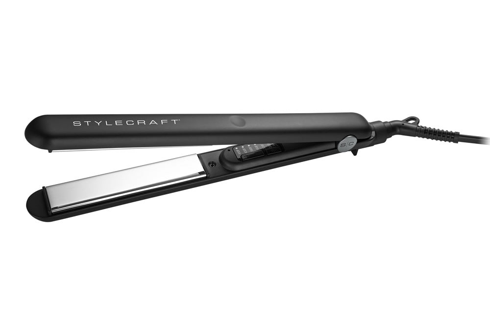 StyleCraft Stay-Temp SC717B one-inch titanium flat iron