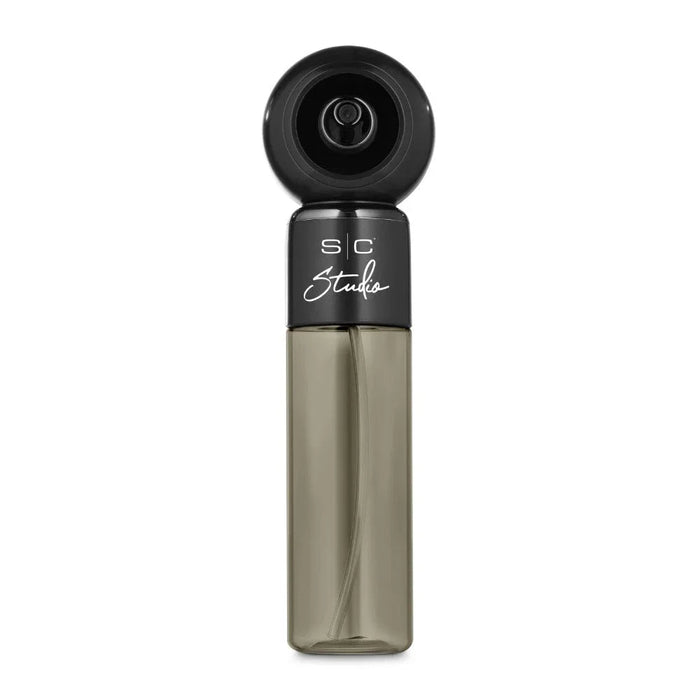 Black StyleCraft SC335B Studio Mini Mister with clear bottle
