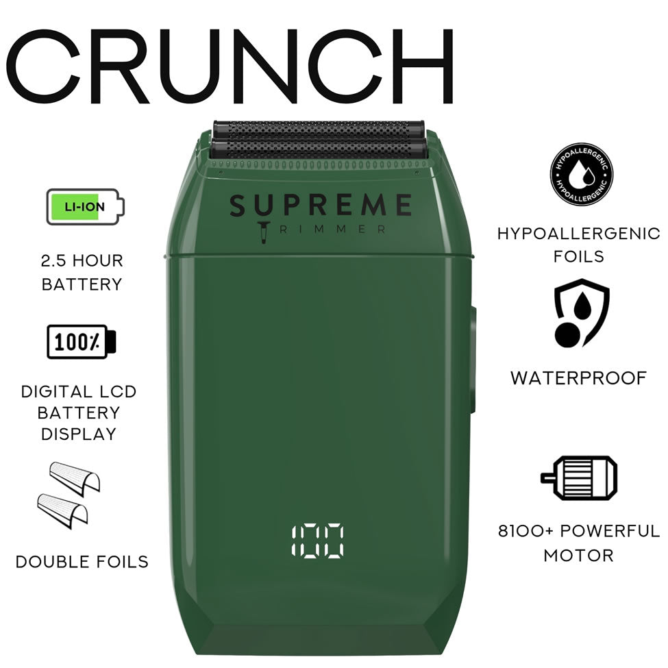 Supreme Crunch Foil Shaver - Green — additional view 2