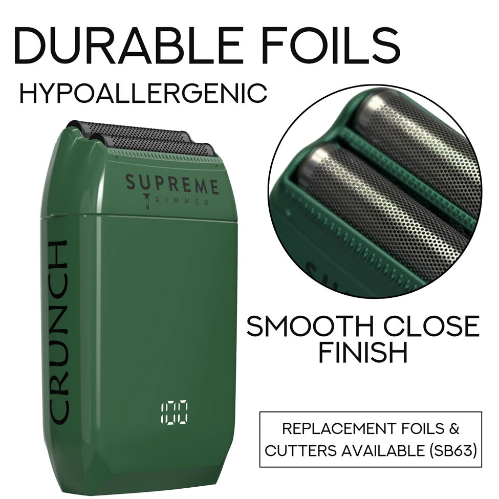 Supreme Crunch Foil Shaver - Green — additional view 3