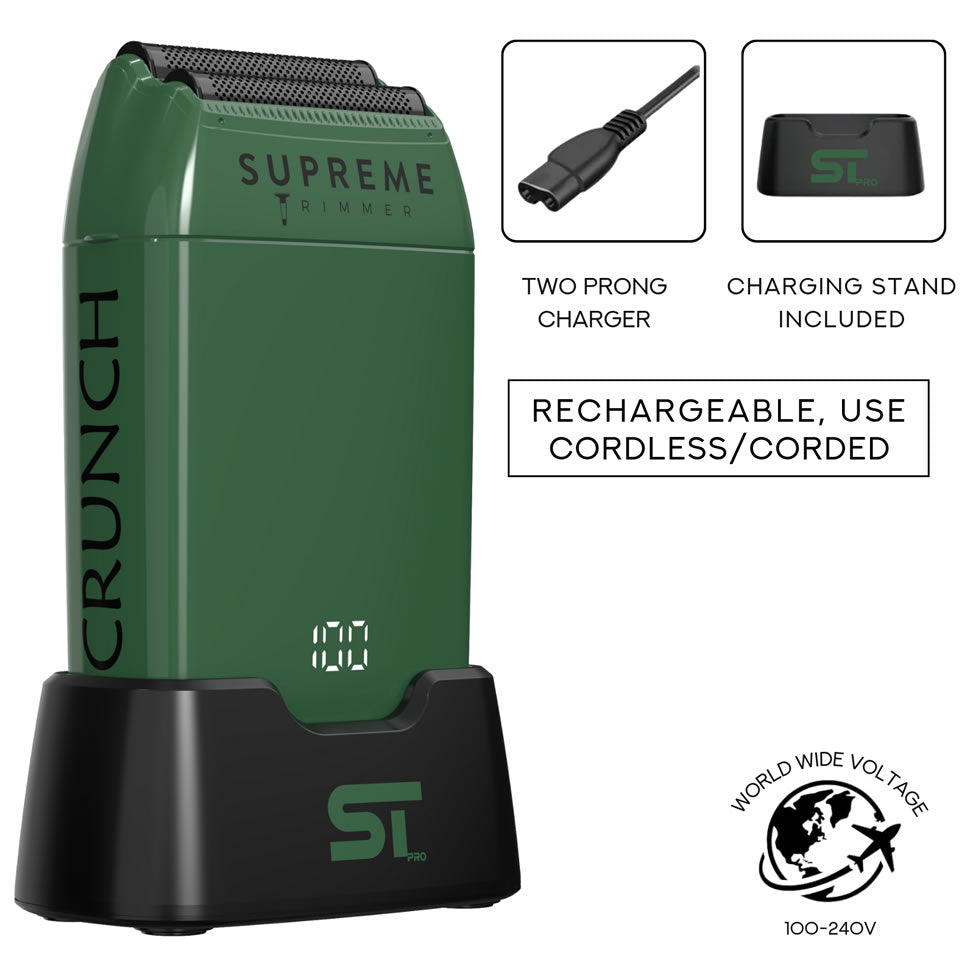 Supreme Crunch Foil Shaver - Green — additional view 4