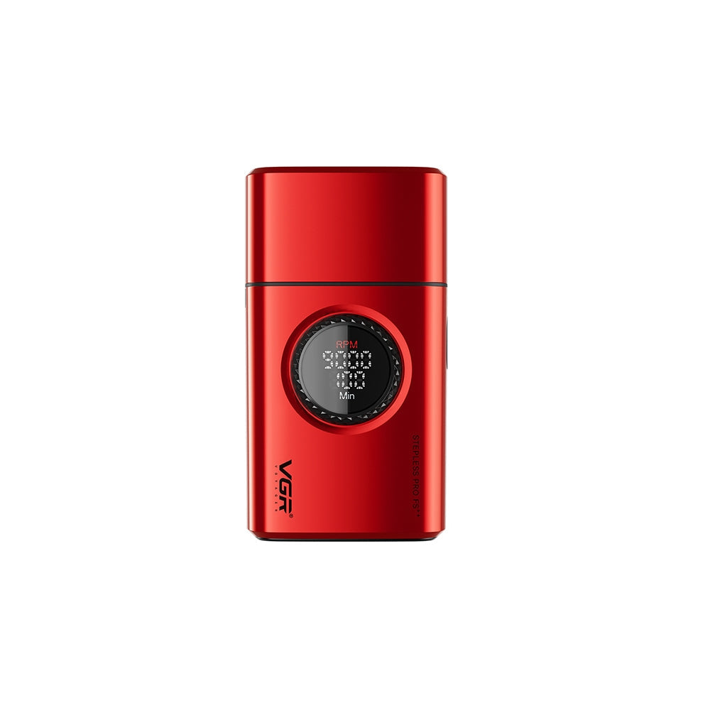 VGR V-377 Stepless Pro Foil Shaver | Red — product view