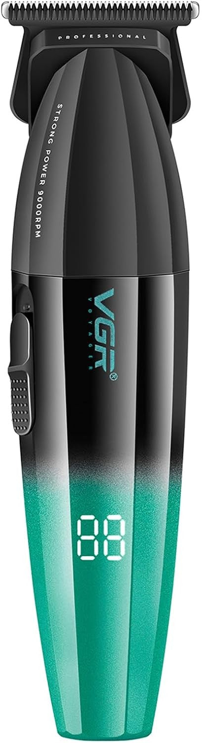 VGR V-906 Pro Cordless Trimmer | Black/Green — product view