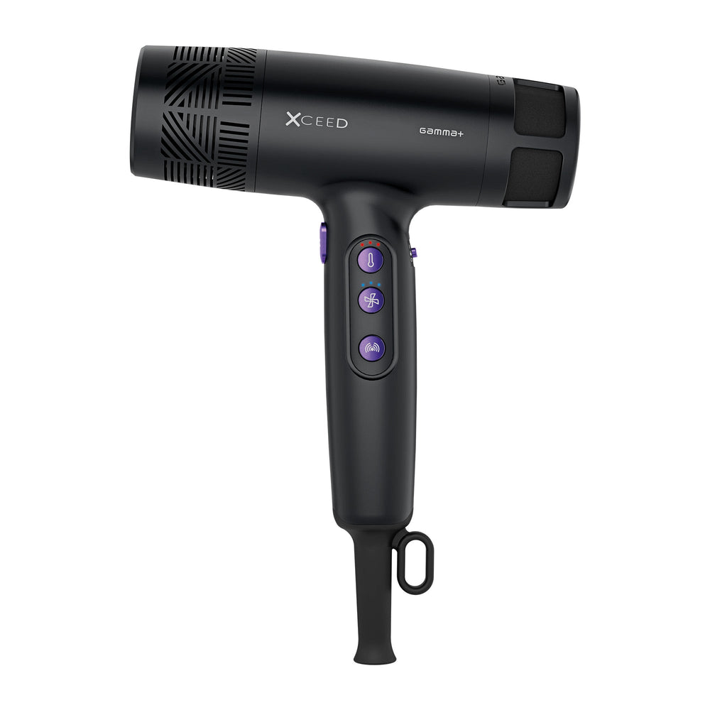Gamma+ Xceed Hair Dryer GP115B with Three No Frizz Brushes