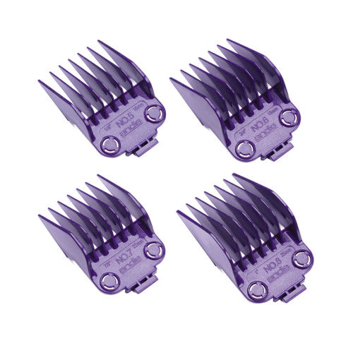 Andis Master Dual Magnet Large Guard Set 4-Pack #01415 — product photo
