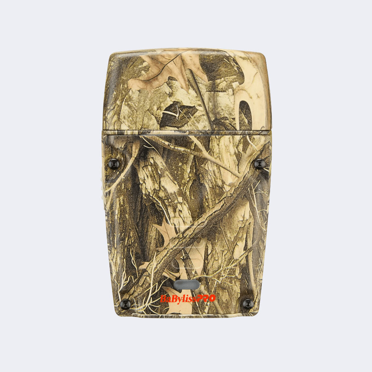 BaBylissPRO FXLPFS1CAM Compact Camo Single-Foil Shaver — front view with cap