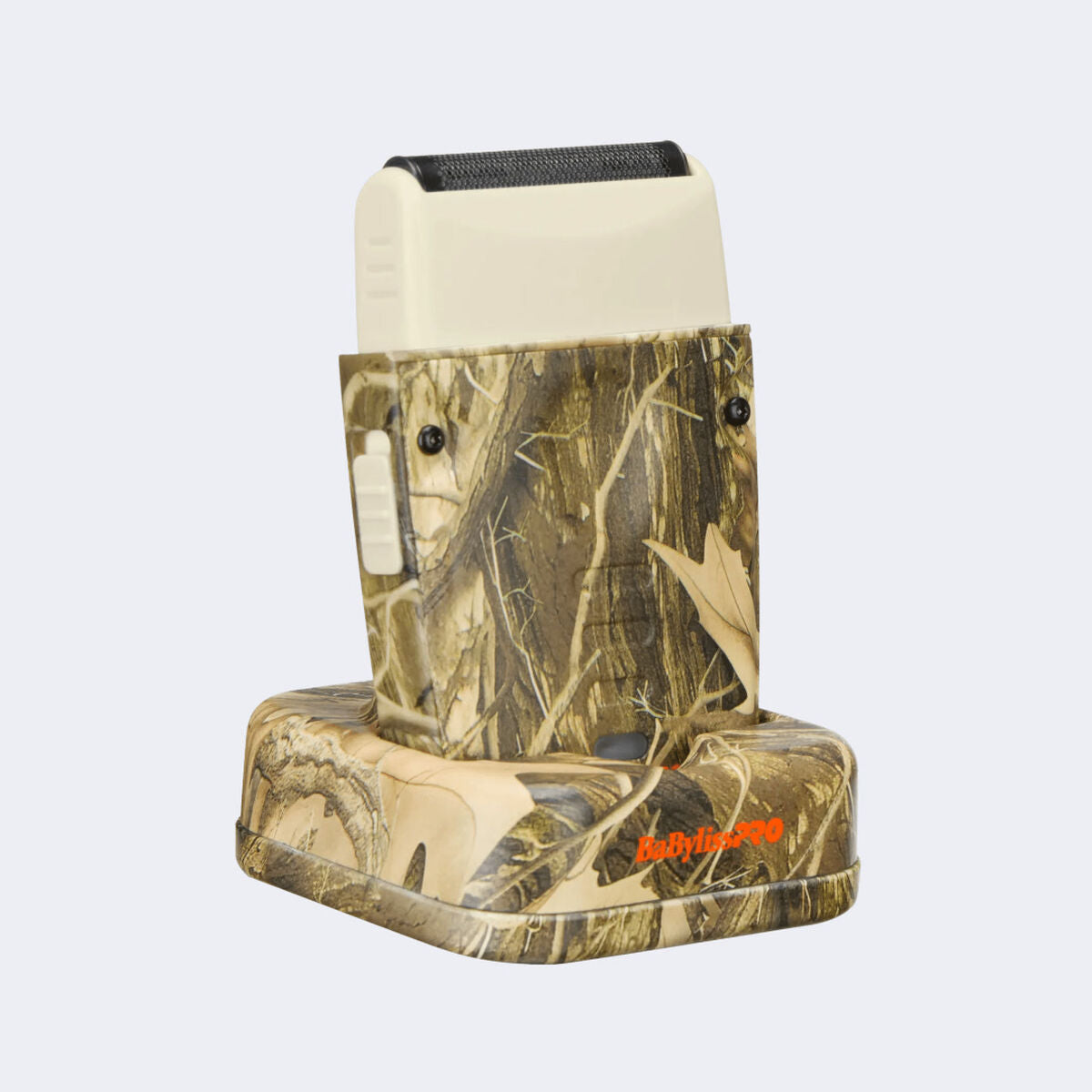 BaBylissPRO FXLPFS1CAM Compact Camo Single-Foil Shaver — angled view