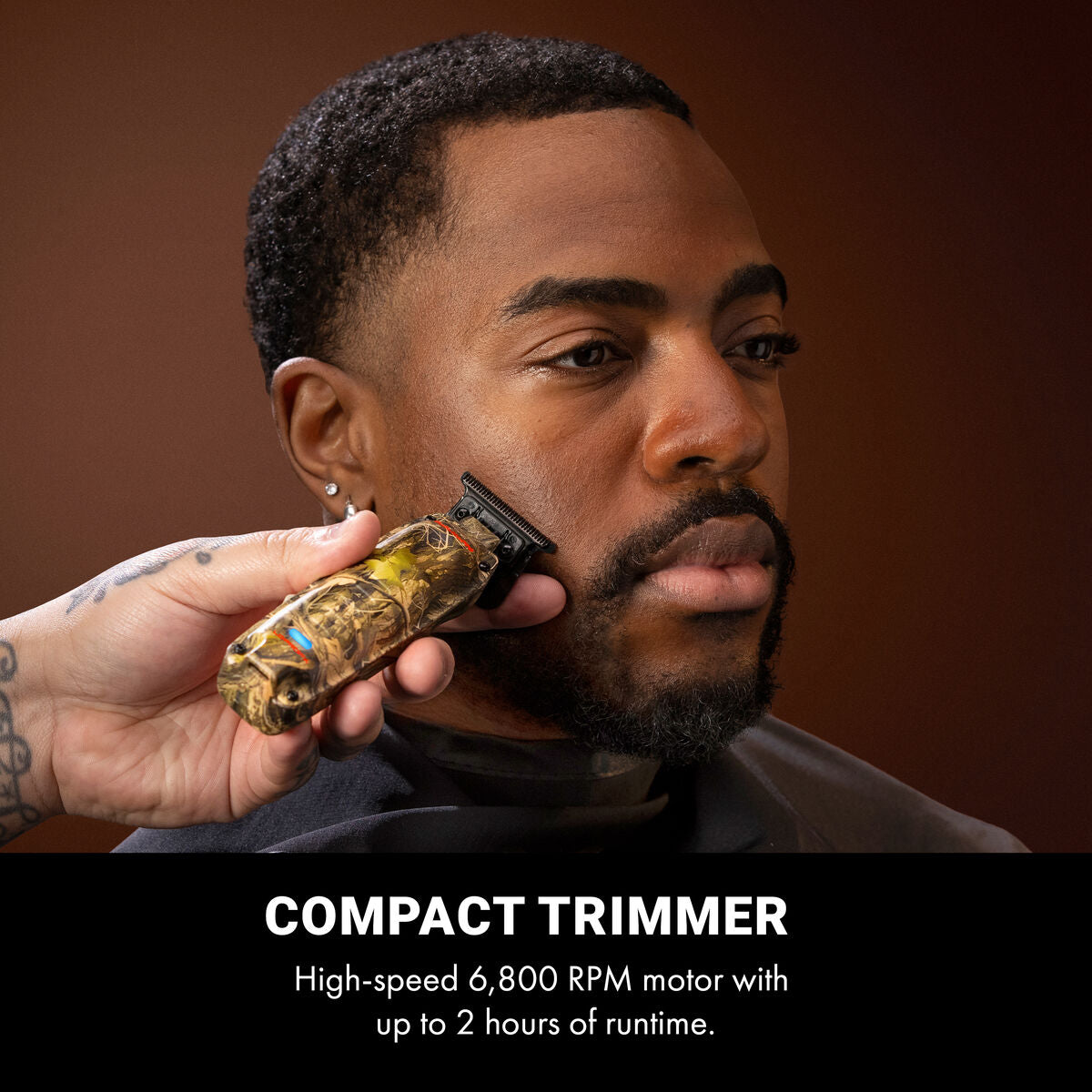 BaBylissPRO FX72CAM Compact Camo Trimmer — feature illustration 1