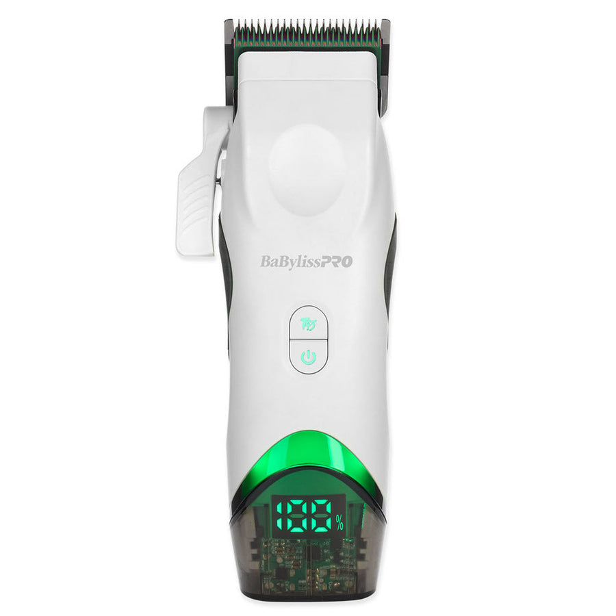 BaBylissPRO x Tomb45 White Clipper #FXT45CTW — front or supplied-set view