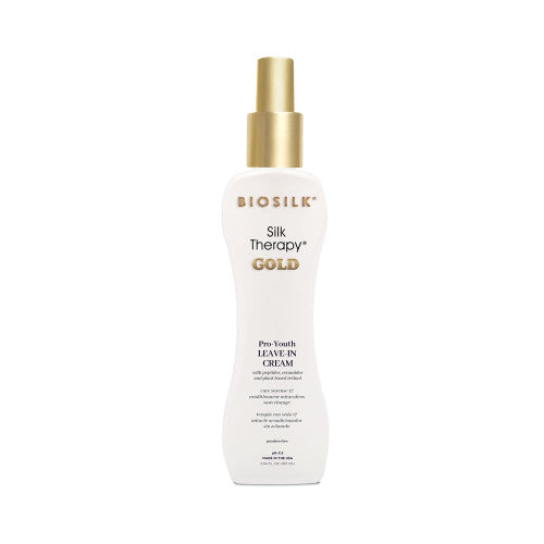 BioSilk Silk Therapy Gold Pro-Youth Leave-In Cream 5.64 oz — supplied product