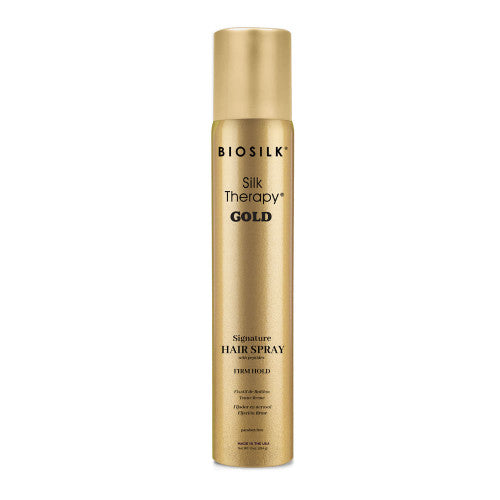 BioSilk Silk Therapy Gold Signature Hair Spray 10 oz — supplied product