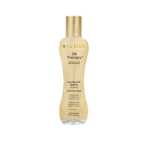 BioSilk Silk Therapy Gold Sparkling Silk Serum 5.64 oz — supplied product