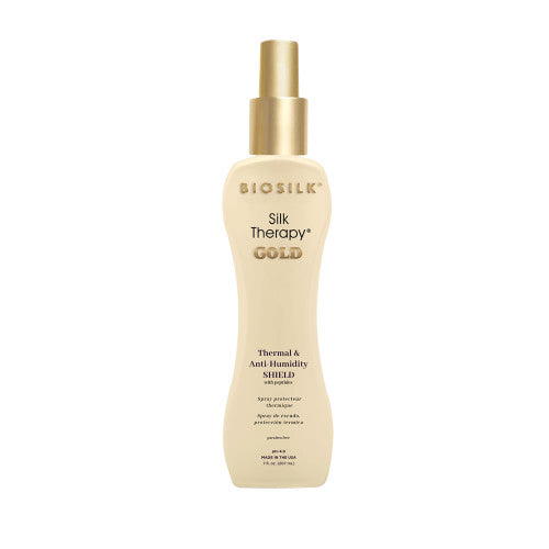 BioSilk Silk Therapy Gold Thermal & Anti-Humidity Shield 7 oz — supplied product