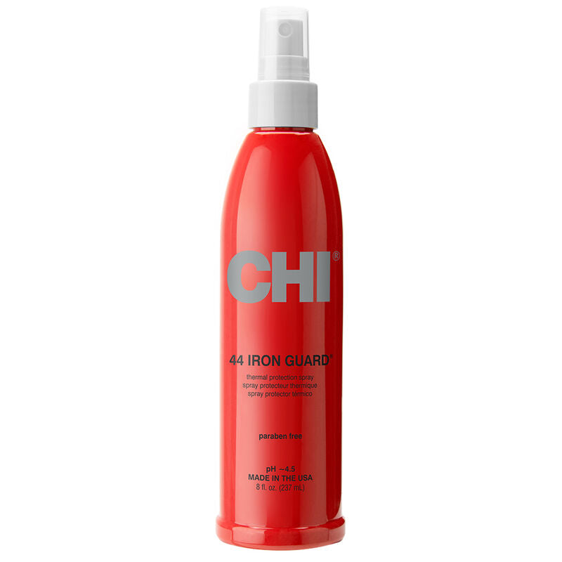 CHI 44 Iron Guard Thermal Protection Spray 8oz — red bottle front view