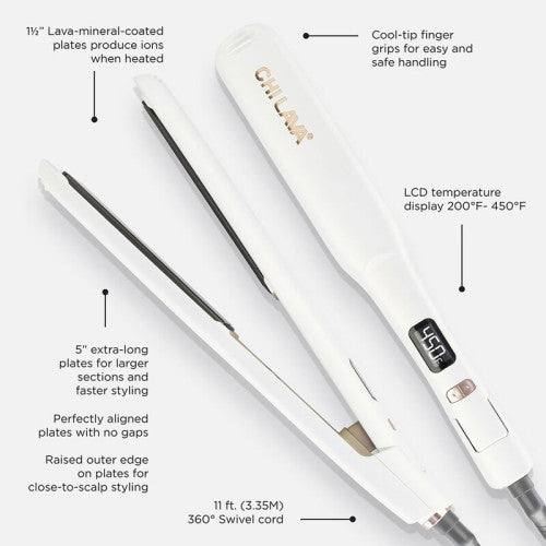 CHI LAVA 1-inch Hairstyling Iron GF0099 — controls and features view