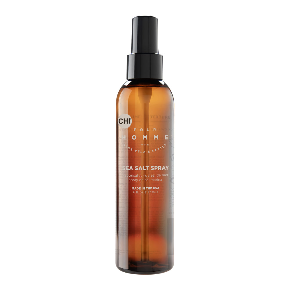 CHI Pour Homme Sea Salt Spray 6oz — container front view