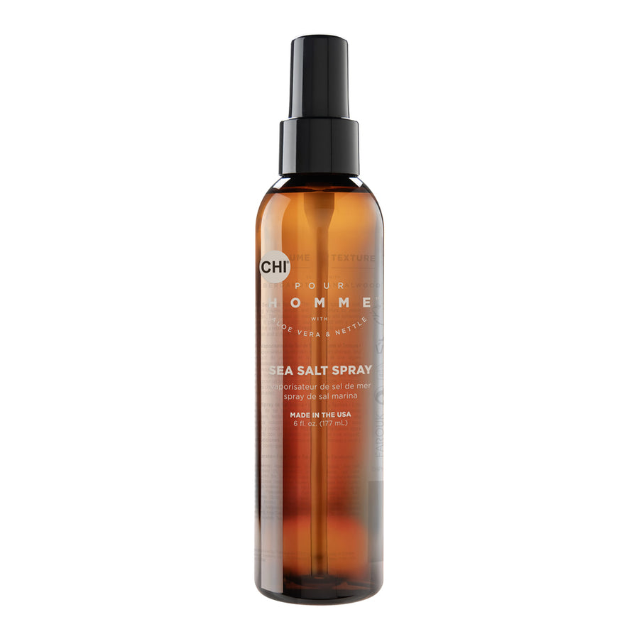 CHI Pour Homme Sea Salt Spray 6oz — container front view