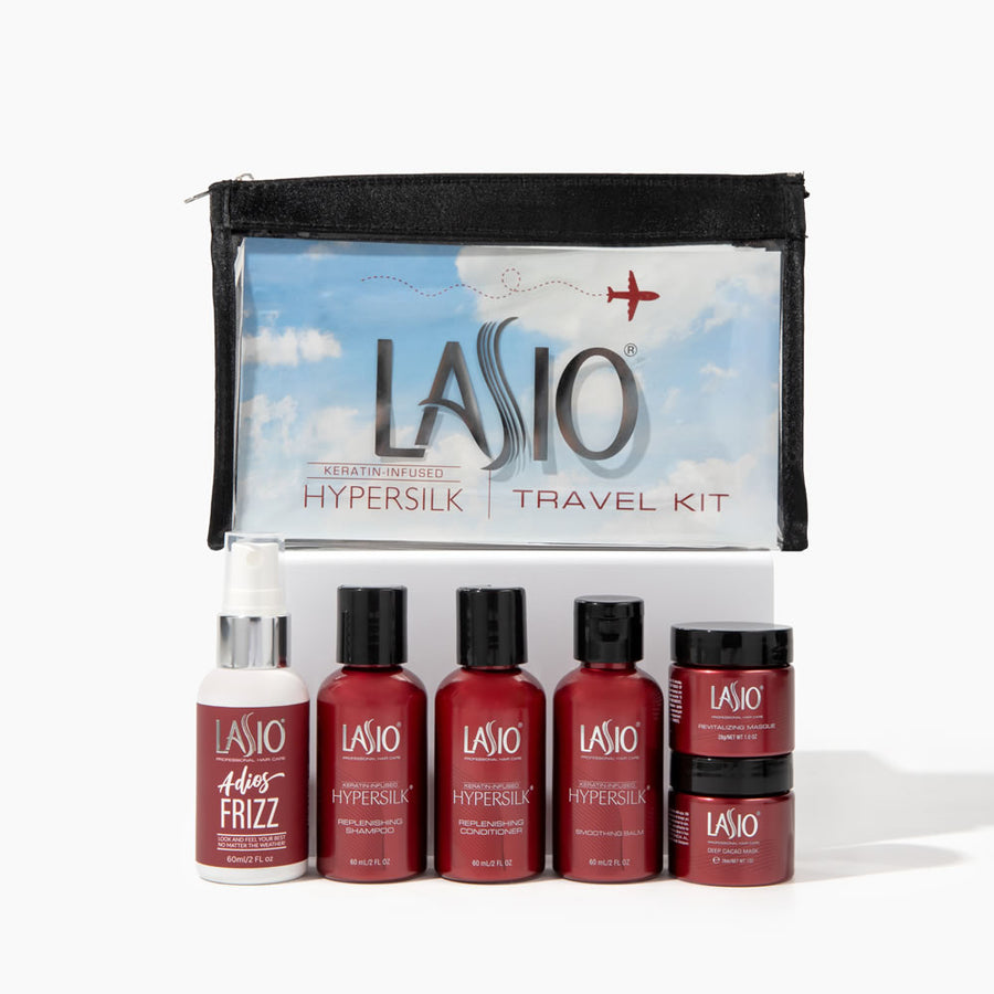 Lasio Frizz-Free Travel Kit — supplied product or kit packaging
