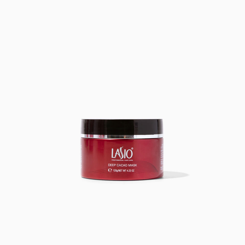 Lasio Hypersilk Deep Cacao Masque 4 oz — supplied product or kit packaging