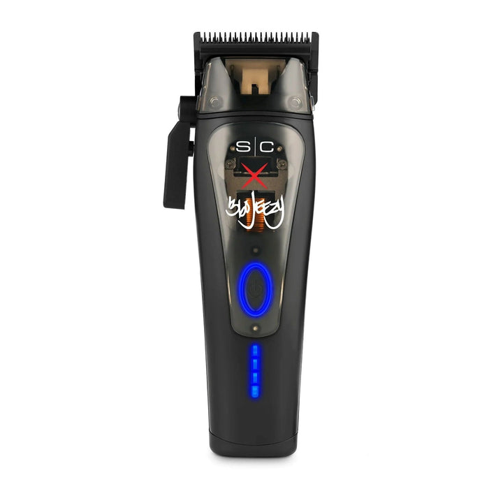 StyleCraft x 360 Jeezy SC614B IN2 Vector clipper with illustrated cover, front view